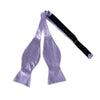 Mens Lavender Self Tie Bow Tie
