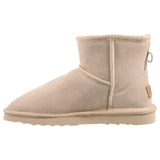Ugg Boots Suede Womens Leather Sheepskin Grosby Jillaroo Beige Slippers