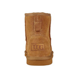 Ugg Boots Suede Womens Leather Sheepskin Grosby Jillaroo Chestnut Slippers
