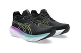 Womens Asics Gel-Nimbus 25 Black/ Glow Yellow Athletic Running Shoes