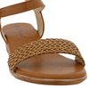 Womens Bellissimo Eve Tan Heel Sandals
