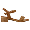 Womens Bellissimo Eve Tan Heel Sandals