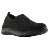 Womens Bellissimo Laken Black Slip On Sneaker Shoes