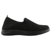 Womens Bellissimo Laken Black Slip On Sneaker Shoes