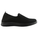 Womens Bellissimo Laken Black Slip On Sneaker Shoes