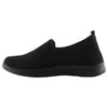 Womens Bellissimo Laken Black Slip On Sneaker Shoes