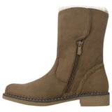 Womens Bellissimo Walsh Shoes Taupe Dress Winter Ladies Boots