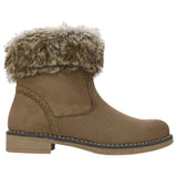 Womens Bellissimo Walsh Shoes Taupe Dress Winter Ladies Boots