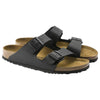 Womens Birkenstock Arizona Birko-Flor Black Slip On Sandals