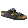 Womens Birkenstock Arizona Birko-Flor Black Slip On Sandals