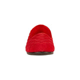Womens Grosby Dawn Red Comfortable Slippers Ladies Shoes Slip On Flats