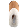 Womens Grosby Invisible Trident Tan Slippers Slip On Ladies Shoes
