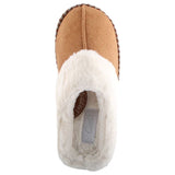 Womens Grosby Invisible Trident Tan Slippers Slip On Ladies Shoes