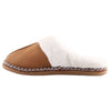 Womens Grosby Invisible Trident Tan Slippers Slip On Ladies Shoes