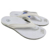 Womens Homyped Inlet White Thongs Slip On Shoes Flats