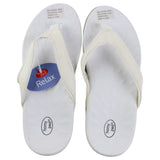 Womens Homyped Inlet White Thongs Slip On Shoes Flats