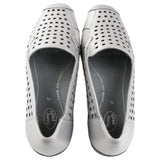 Womens Homyped Lizzy Platinum Sandals Slip On Shoes Flats