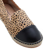 Womens Hush Puppies Banu Leopard Flats Casual Leather Shoes