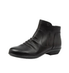 Womens Hush Puppies Patty Black Leather Boots