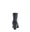 Womens Hush Puppies Infuse Black Leather Heel Boots