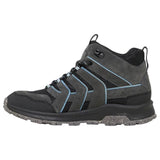 Womens Hush Puppies Kanya Walking Shoes Charcoal Suede Boots