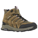 Womens Hush Puppies Kanya Walking Shoes Olive Suede Boots