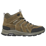 Womens Hush Puppies Kanya Walking Shoes Olive Suede Boots