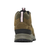 Womens Hush Puppies Kanya Walking Shoes Olive Suede Boots