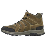Womens Hush Puppies Kanya Walking Shoes Olive Suede Boots
