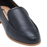 Womens Hush Puppies Loyola Ladies Formal Work Black Casual Slip On Shoes