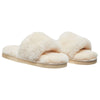 Womens Hush Puppies Lust Slippers Warm Winter Slip On Shoes Natural