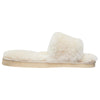Womens Hush Puppies Lust Slippers Warm Winter Slip On Shoes Natural