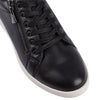 Womens Hush Puppies Mimosa Ladies Sneakers Zip Black Casual Lace Up Shoes