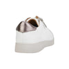 Womens Hush Puppies Mimosa Ladies Sneakers Zip White Casual Lace Up Shoes