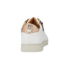 Womens Hush Puppies Mimosa Perf Ladies Sneakers Zip White Casual Lace Up Shoes