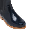 Womens Hush Puppies Muddy Shoes Black Shine Dress Formal Ladies Boots