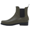 Womens Hush Puppies Muddy Shoes Dark Olive Dress Formal Work Everyday Boots