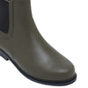 Womens Hush Puppies Muddy Shoes Dark Olive Dress Formal Work Everyday Boots