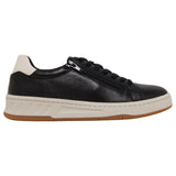 Womens Hush Puppies Spin Black / White Ladies Sneakers Casual Lace Up Shoes