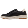 Womens Hush Puppies Spin Black / White Ladies Sneakers Casual Lace Up Shoes