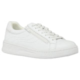 Womens Hush Puppies Spin White Ladies Sneakers Casual Lace Up Shoes