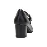 Womens Hush Puppies The Mary Jane Black Work Heel Shoes