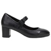 Womens Hush Puppies The Mary Jane Black Work Heel Shoes