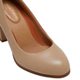 Womens Hush Puppies The Tall Pump Nude Tall Work Heel Shoes