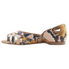 Womens Hush Puppies Wim Tuscan Multi Snake Flats Leather Slip-On Shoes