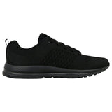 Womens Lightning Bolt Kirsty Black Sneakers Lace Up Shoes
