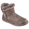 Womens Skechers Cozy Campfire - Fresh Breeze Dark Taupe Comfy Slippers