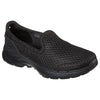 Womens Skechers Go Walk 6 - Big Splash Black/Black Walking Shoes