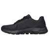 Womens Skechers Go Walk 6 - Iconic Vision Black/Black Walking Shoes