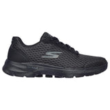 Womens Skechers Go Walk 6 - Iconic Vision Black/Black Walking Shoes